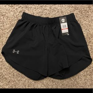 NWT Under Armour Black Running Shorts XS